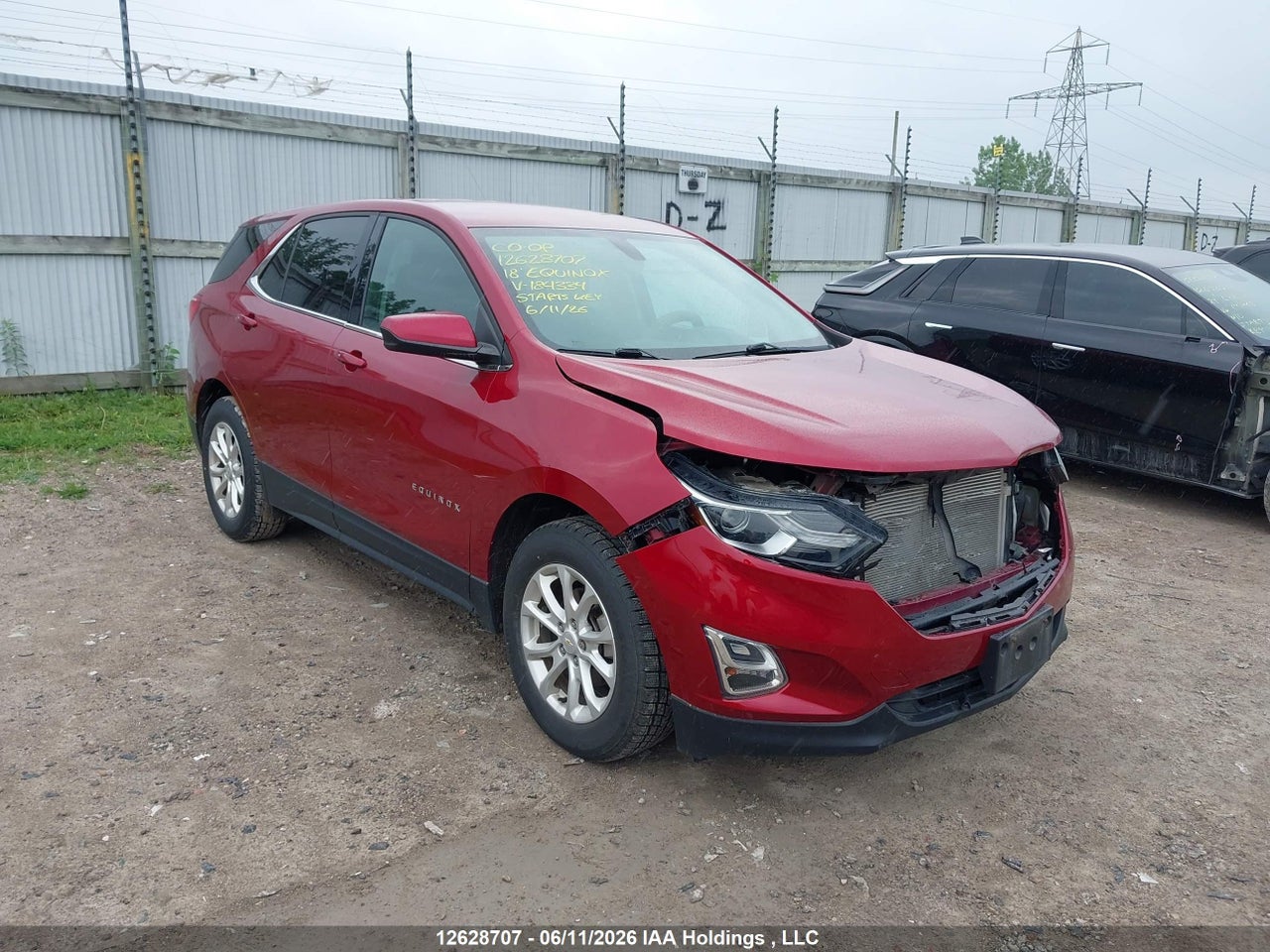2GNAXSEV3J6184334 · 2018 CHEVROLET EQUINOX 1LT