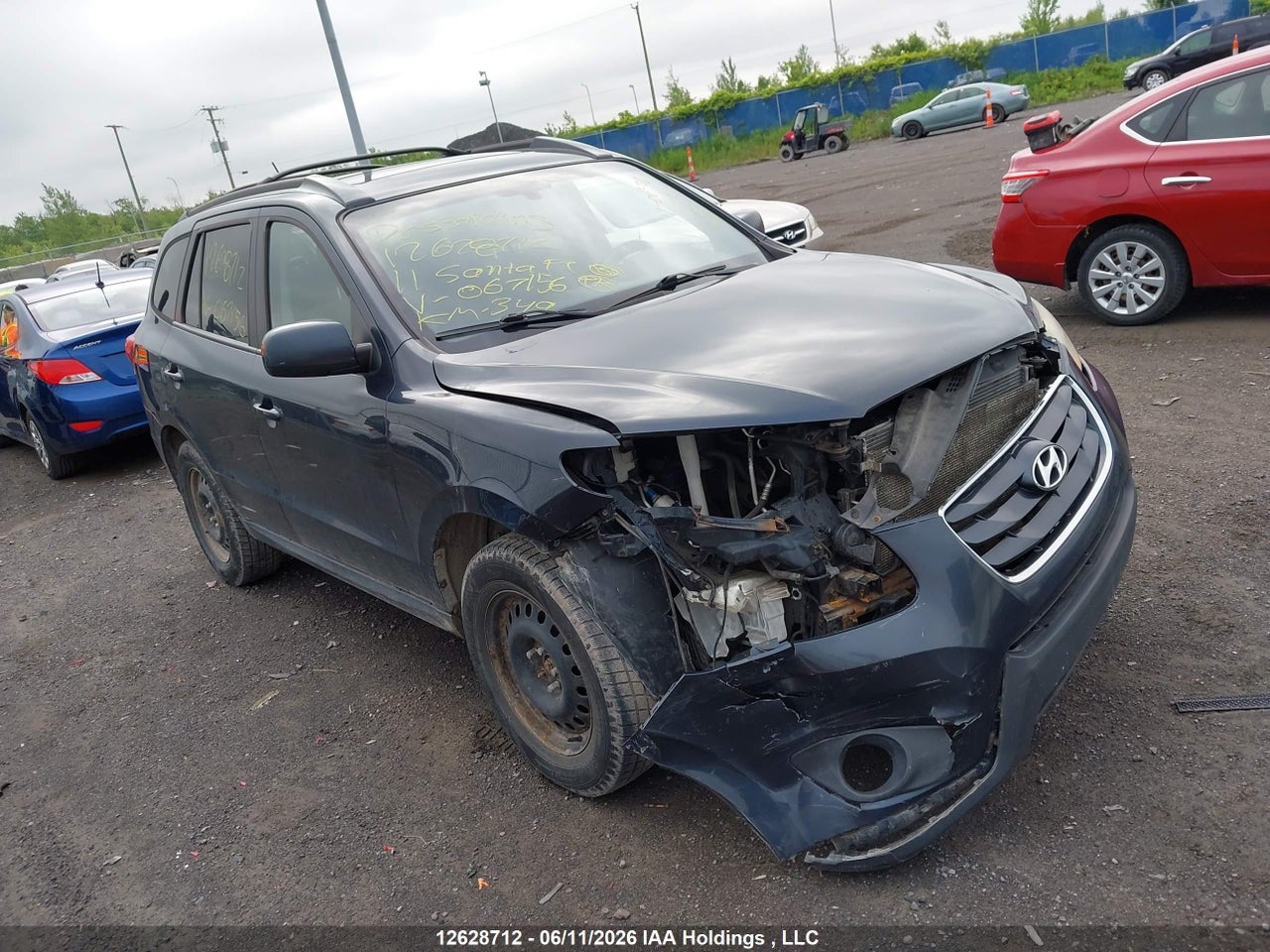 5XYZG3ABXBG067156 · 2011 HYUNDAI SANTA FE GLS