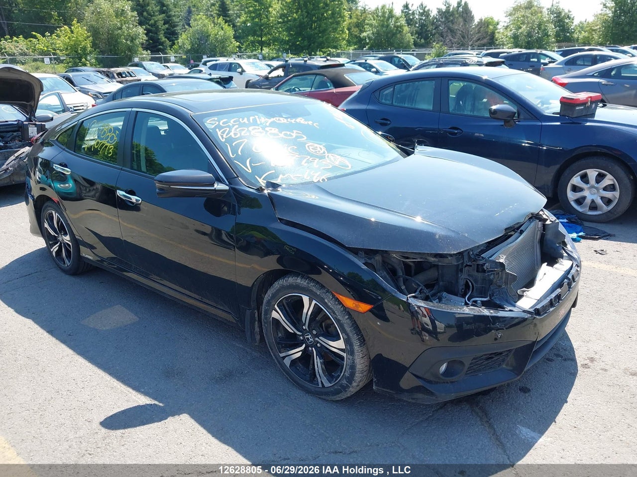 2HGFC1F95HH107793 · 2017 HONDA Civic touring