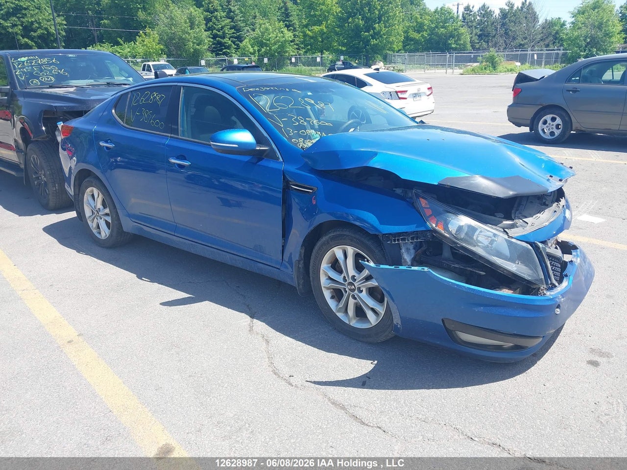 KNAGN4A73D5389600 · 2013 KIA OPTIMA EX