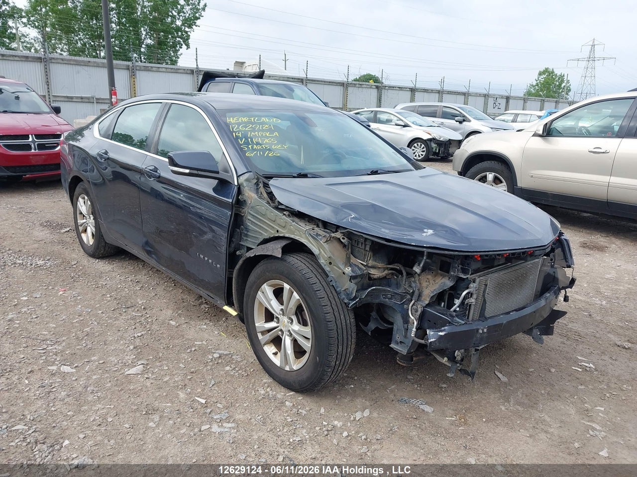 2G1115SL5E9114765 · 2014 CHEVROLET IMPALA 1LT