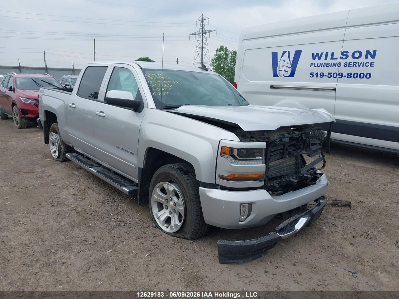 3GCUKREC0JG422267 · 2018 CHEVROLET SILVERADO 1500 2LT