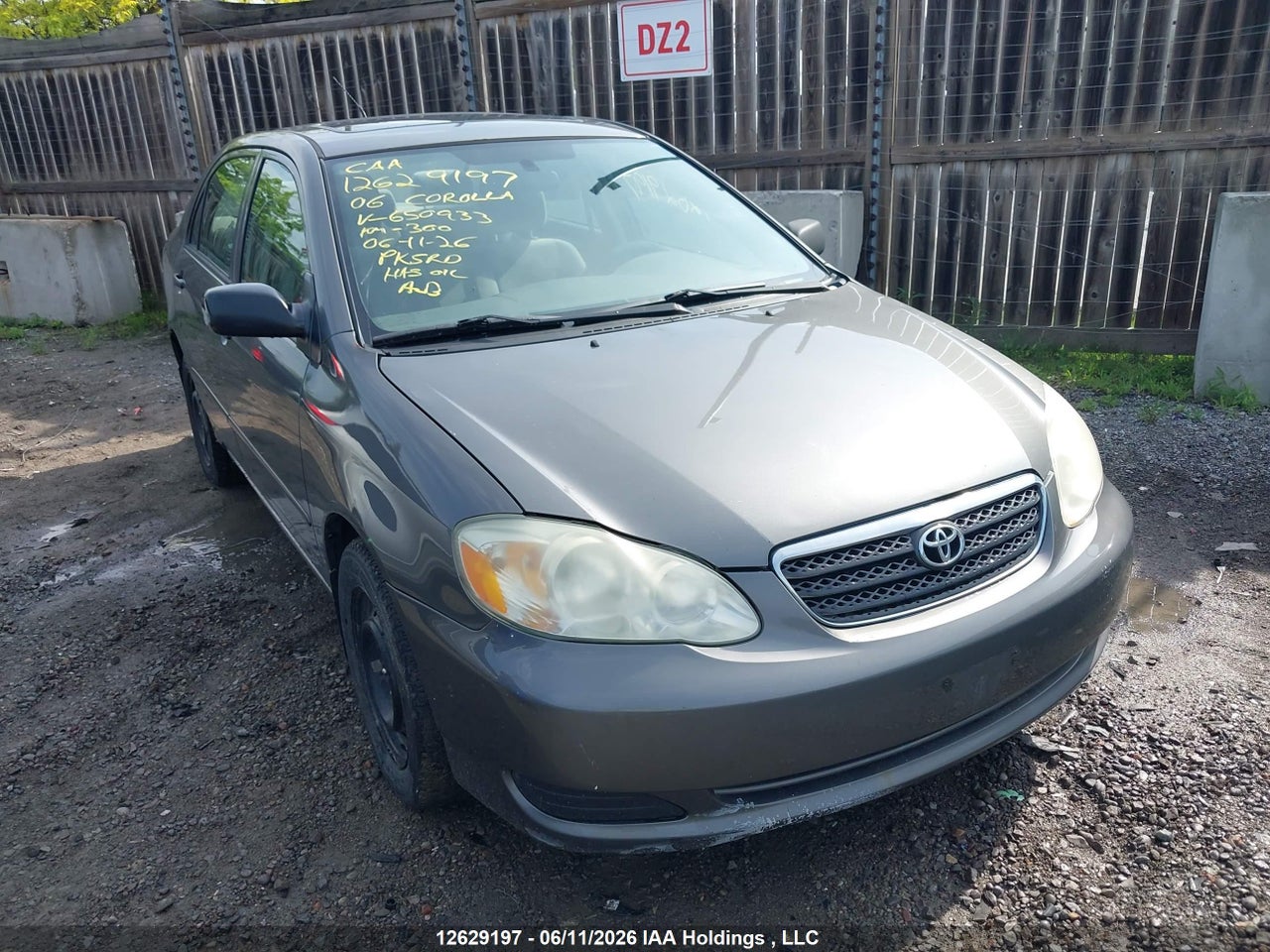 2T1BR32E16C650933 · 2006 TOYOTA COROLLA CE/LE/SPORT