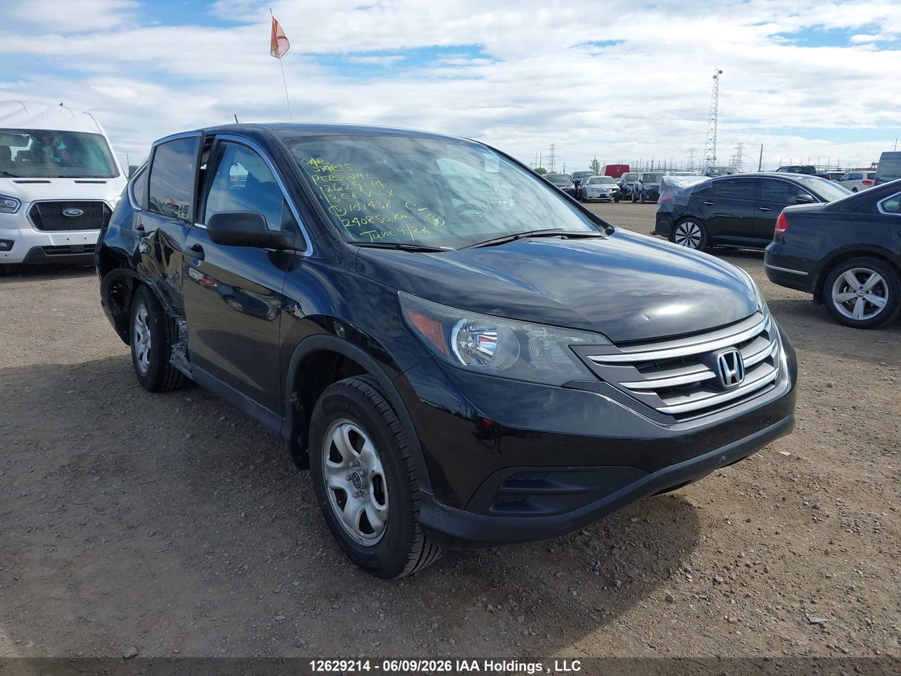 2HKRM4H31DH107438 · 2013 HONDA CR-V LX