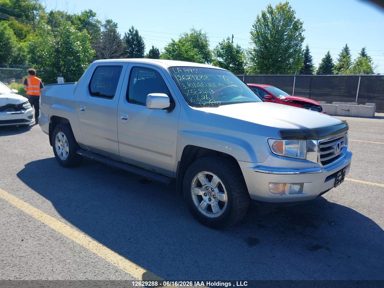 5FPYK1F46DB502443 · 2013 HONDA RIDGELINE RTS