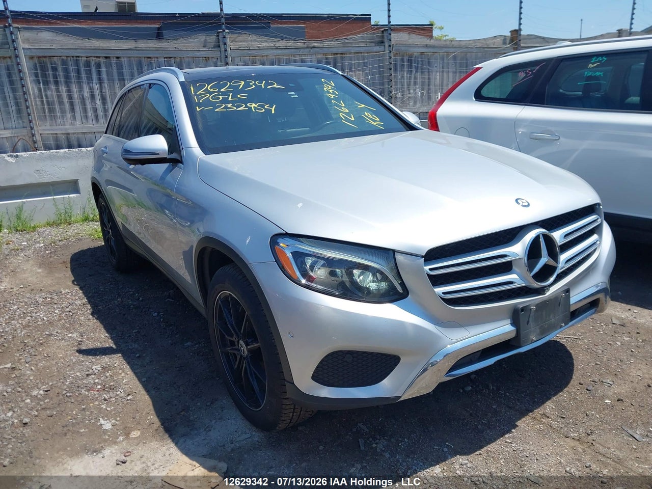 WDC0G4KB5HF232954 · 2017 MERCEDES BENZ GLC 300 4MATIC