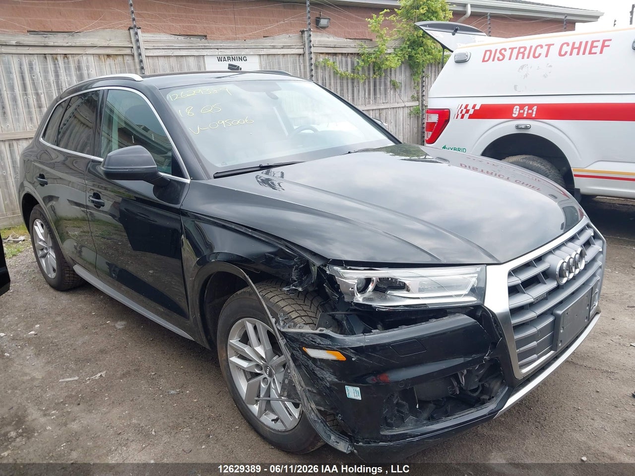 WA1ANAFY0J2095006 · 2018 AUDI Q5 2.0T KOMFORT