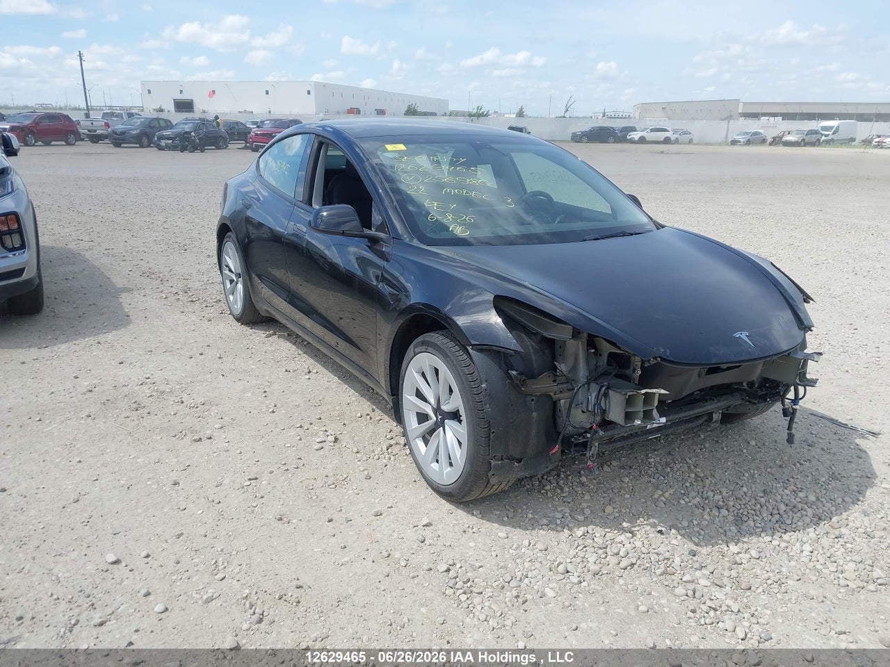 5YJ3E1EB1NF256980 · 2022 TESLA MODEL 3 LONG RANGE