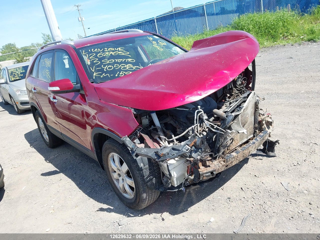 5XYKT3A26DG405880 · 2013 KIA SORENTO LX V6