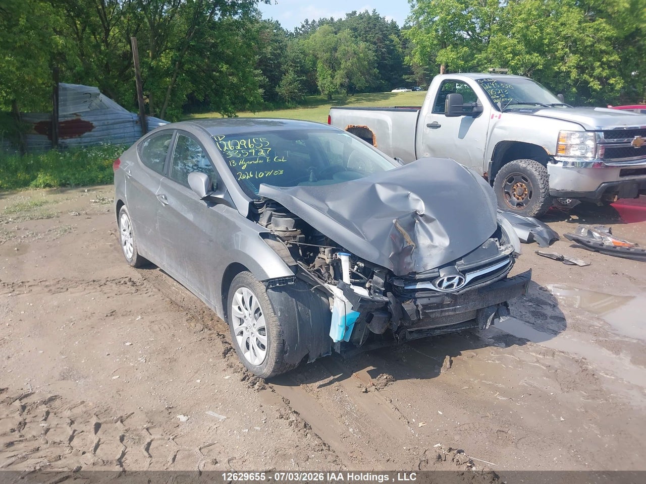 5NPDH4AE2DH335927 · 2013 HYUNDAI ELANTRA GL