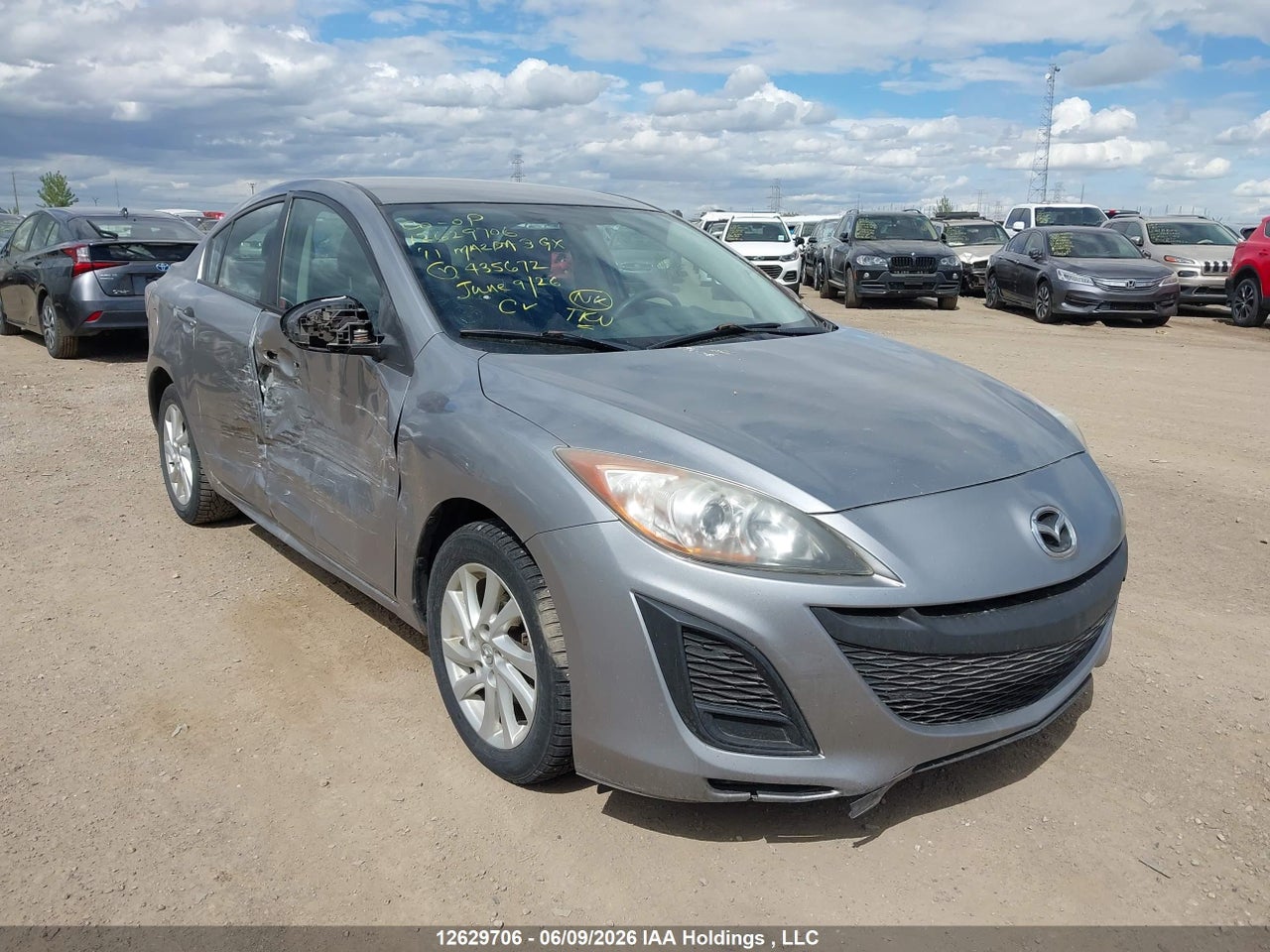 JM1BL1UF6B1435672 · 2011 MAZDA MAZDA3 GX