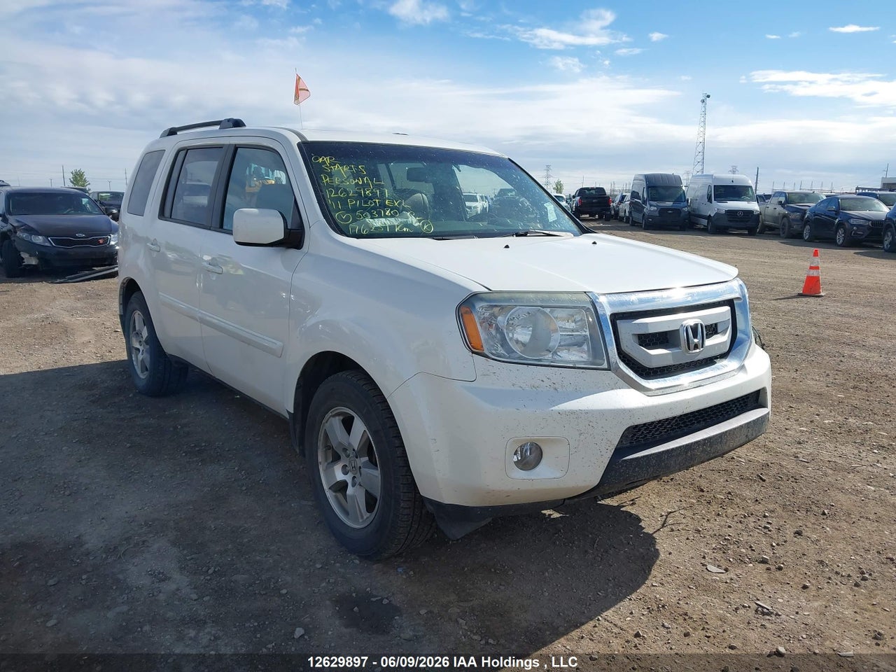 5FNYF4H55BB503780 · 2011 HONDA PILOT EXL