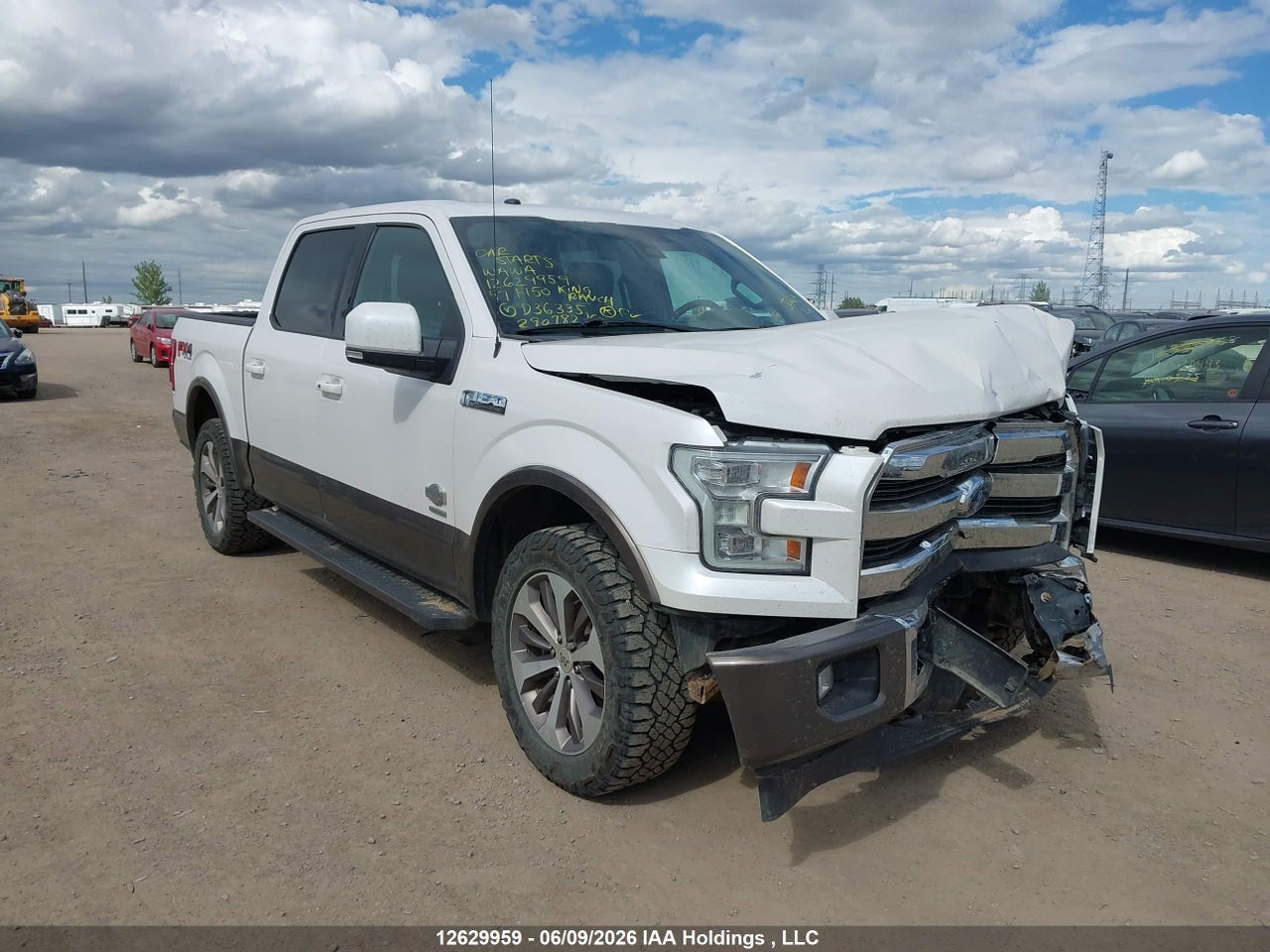 1FTEW1EGXHKD36335 · 2017 FORD F-150 KING RANCH