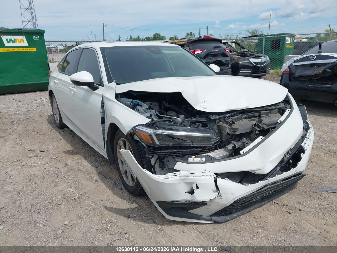 2HGFE1F97NH007314 · 2022 HONDA Civic touring