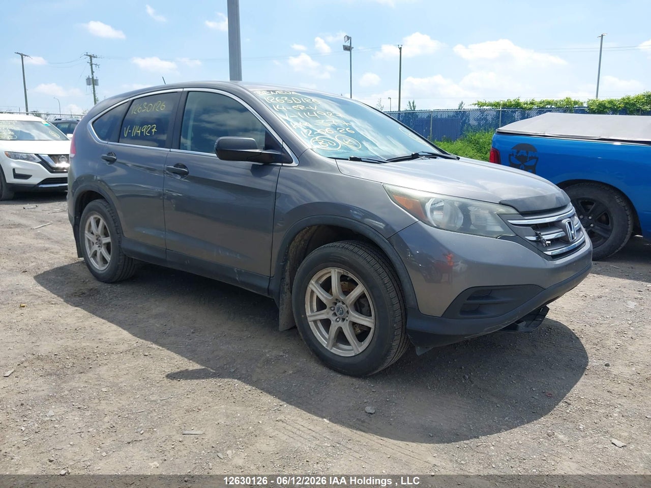 2HKRM4H35EH114927 · 2014 HONDA CR-V LX