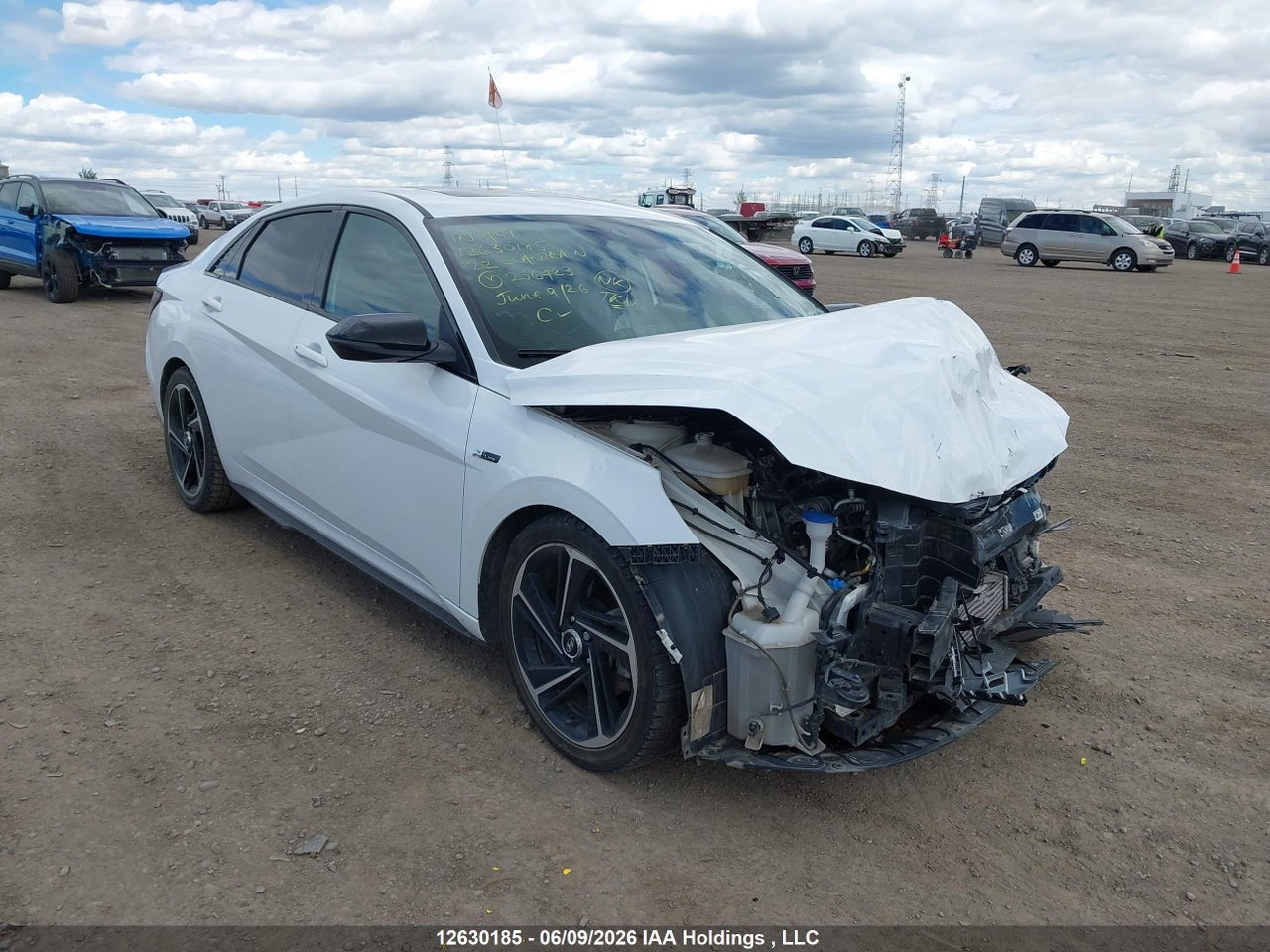 KMHLR4AF0NU256423 · 2022 HYUNDAI ELANTRA N LINE