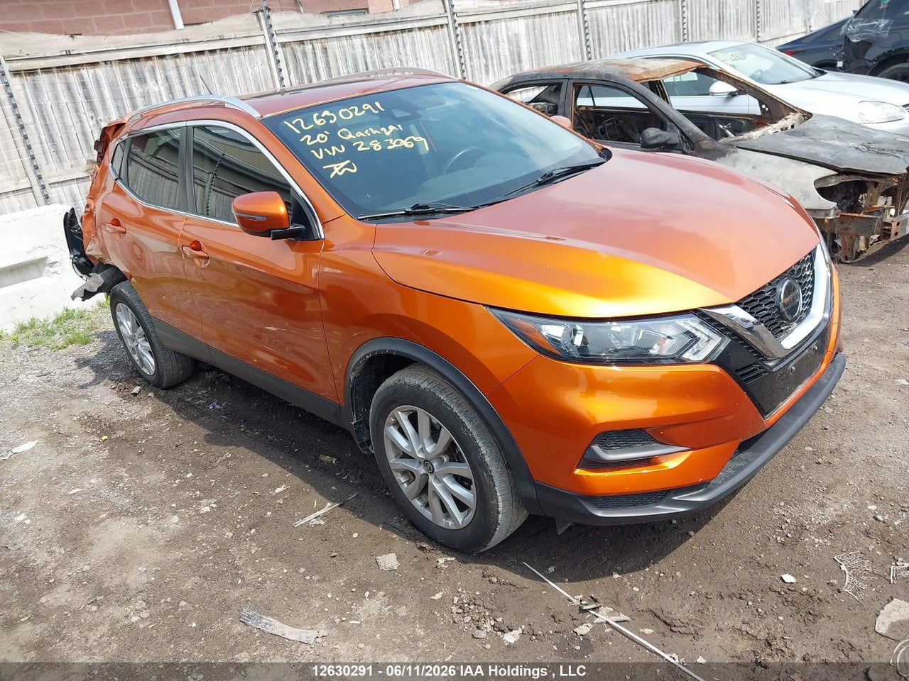 JN1BJ1CV2LW283069 · 2020 NISSAN QASHQAI S/SV