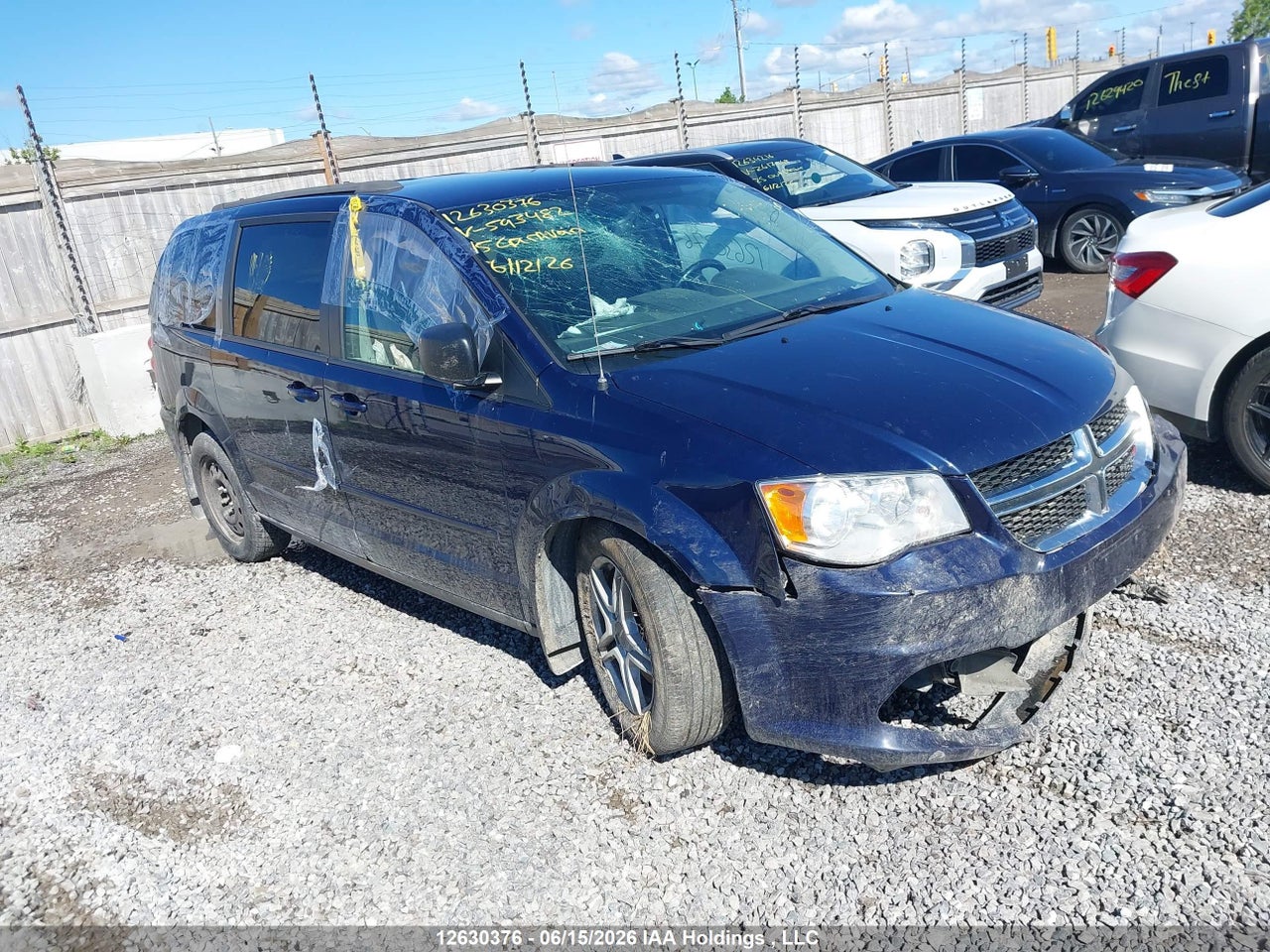 2C4RDGBGXFR543482 · 2015 DODGE GRAND CARAVAN SE/SXT