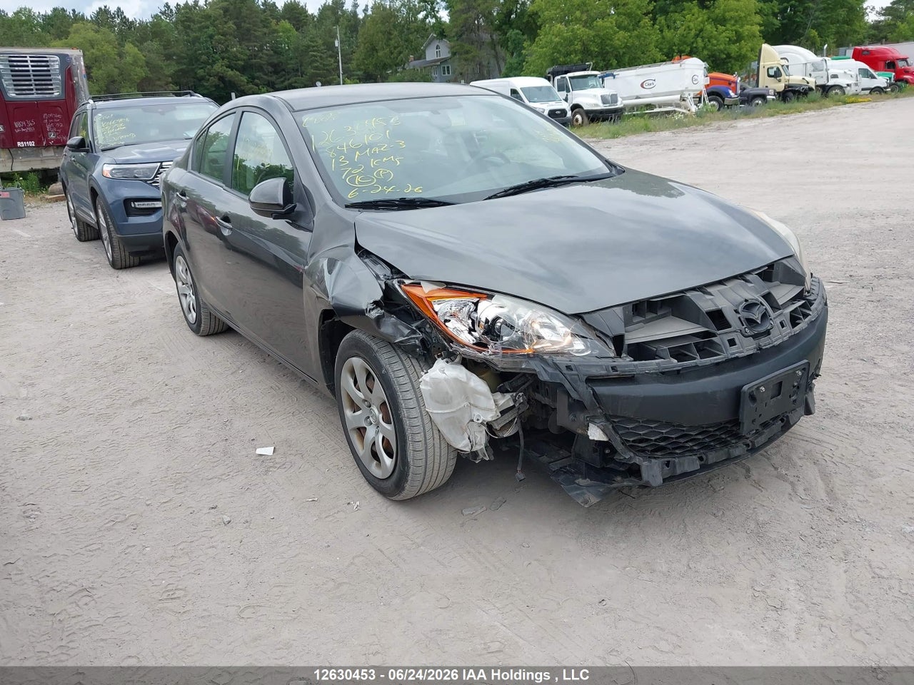 JM1BL1UF9D1846101 · 2013 MAZDA MAZDA3 GX