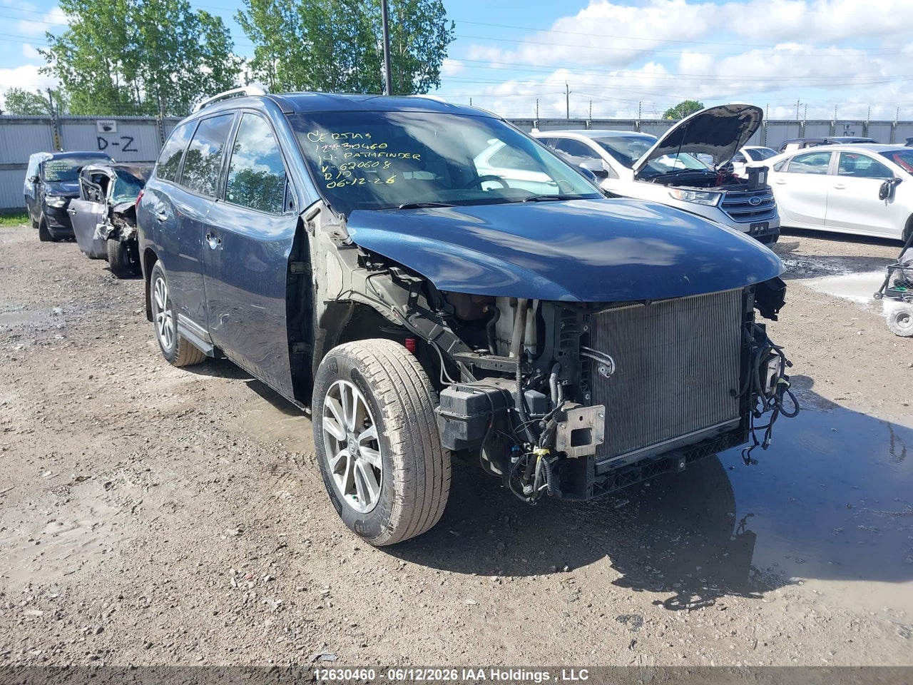 5N1AR2MM9EC620608 · 2014 NISSAN PATHFINDER S/SV/SL/PLATINUM