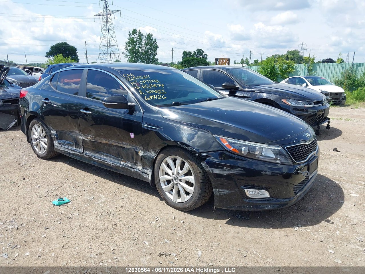 KNAGN4A73F5654874 · 2015 KIA OPTIMA EX