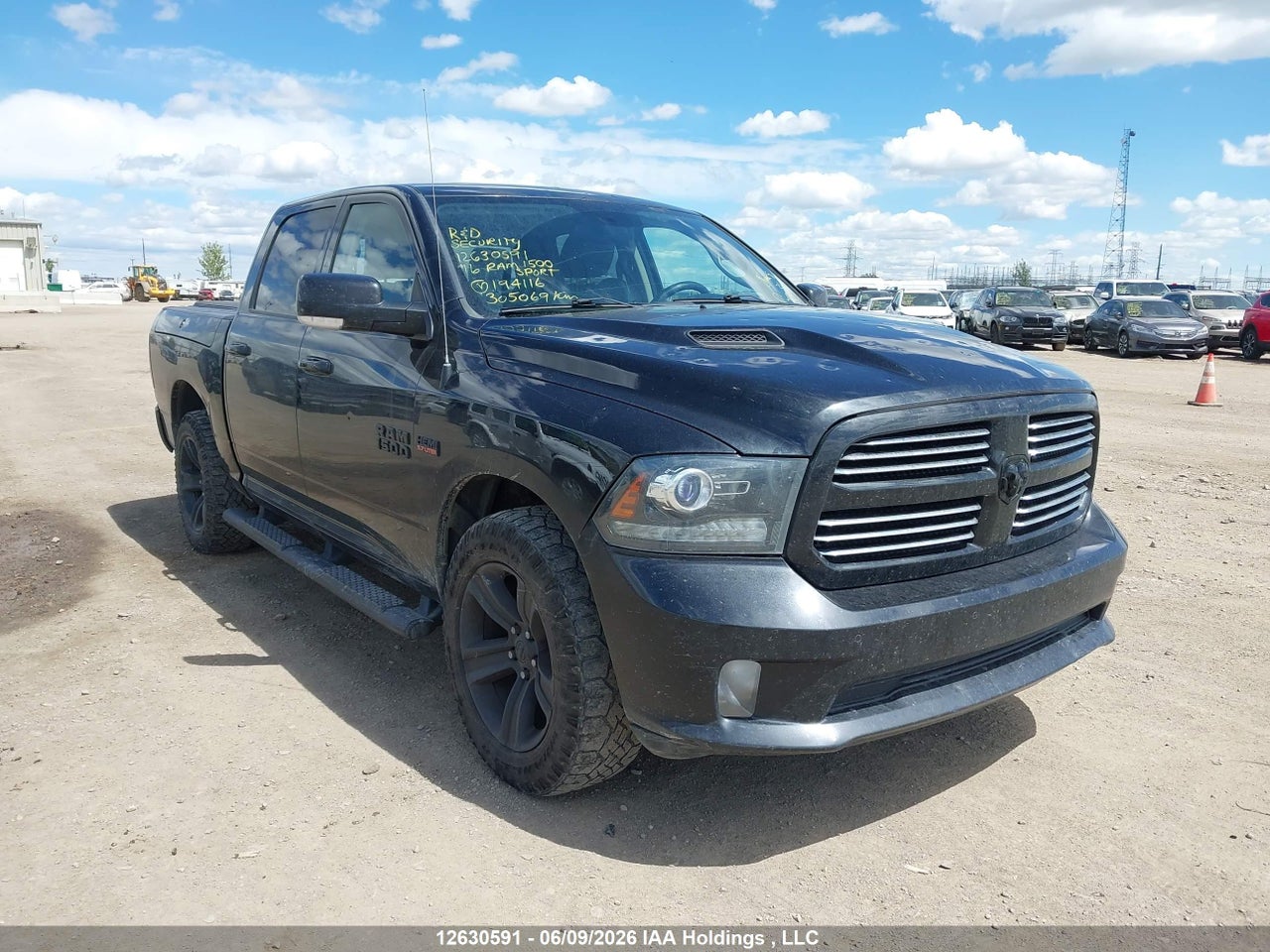 1C6RR7MTXGS194116 · 2016 RAM 1500 SPORT