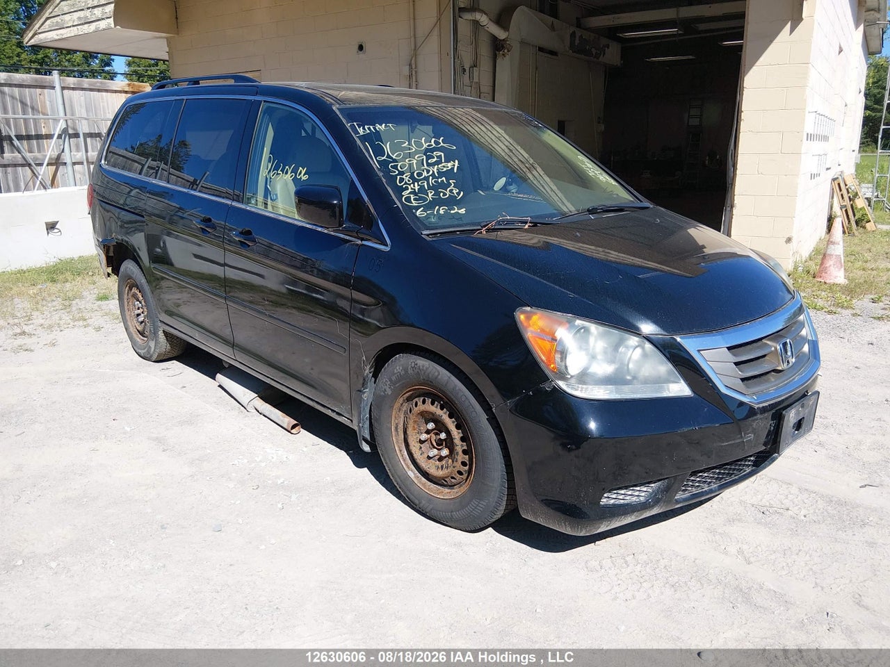 5FNRL38788B509929 · 2008 HONDA ODYSSEY