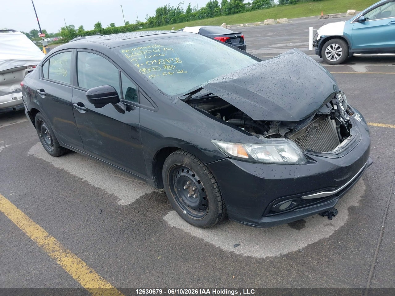 2HGFB2F72FH035438 · 2015 HONDA Civic touring