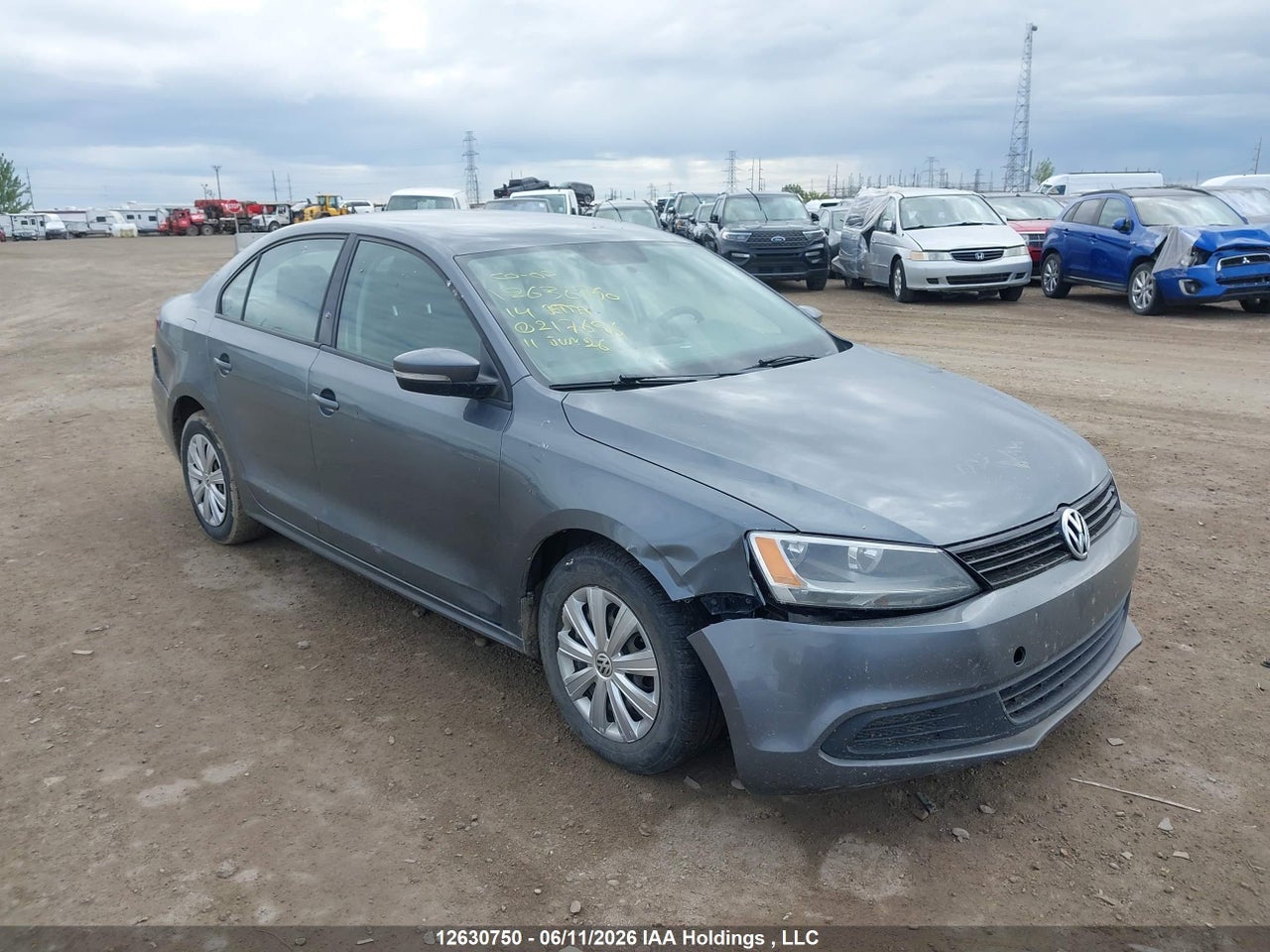3VW2K7AJ0EM217696 · 2014 VOLKSWAGEN JETTA 2.0L TRENDLINE+