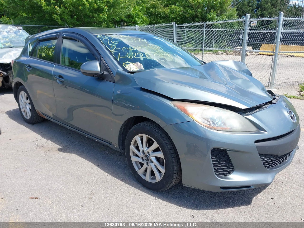 JM1BL1L71C1622197 · 2012 MAZDA MAZDA3 GS-SKY
