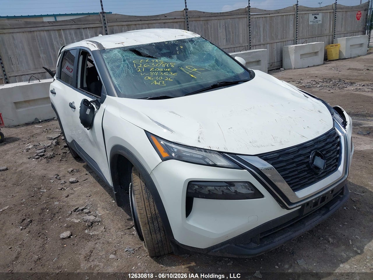 5N1AT3AA7MC843536 · 2021 NISSAN ROGUE S