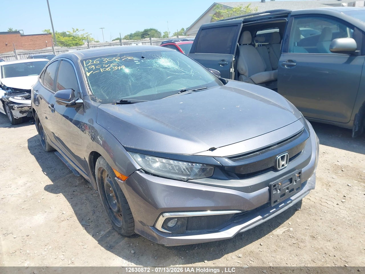 2HGFC1F95KH106344 · 2019 HONDA Civic touring