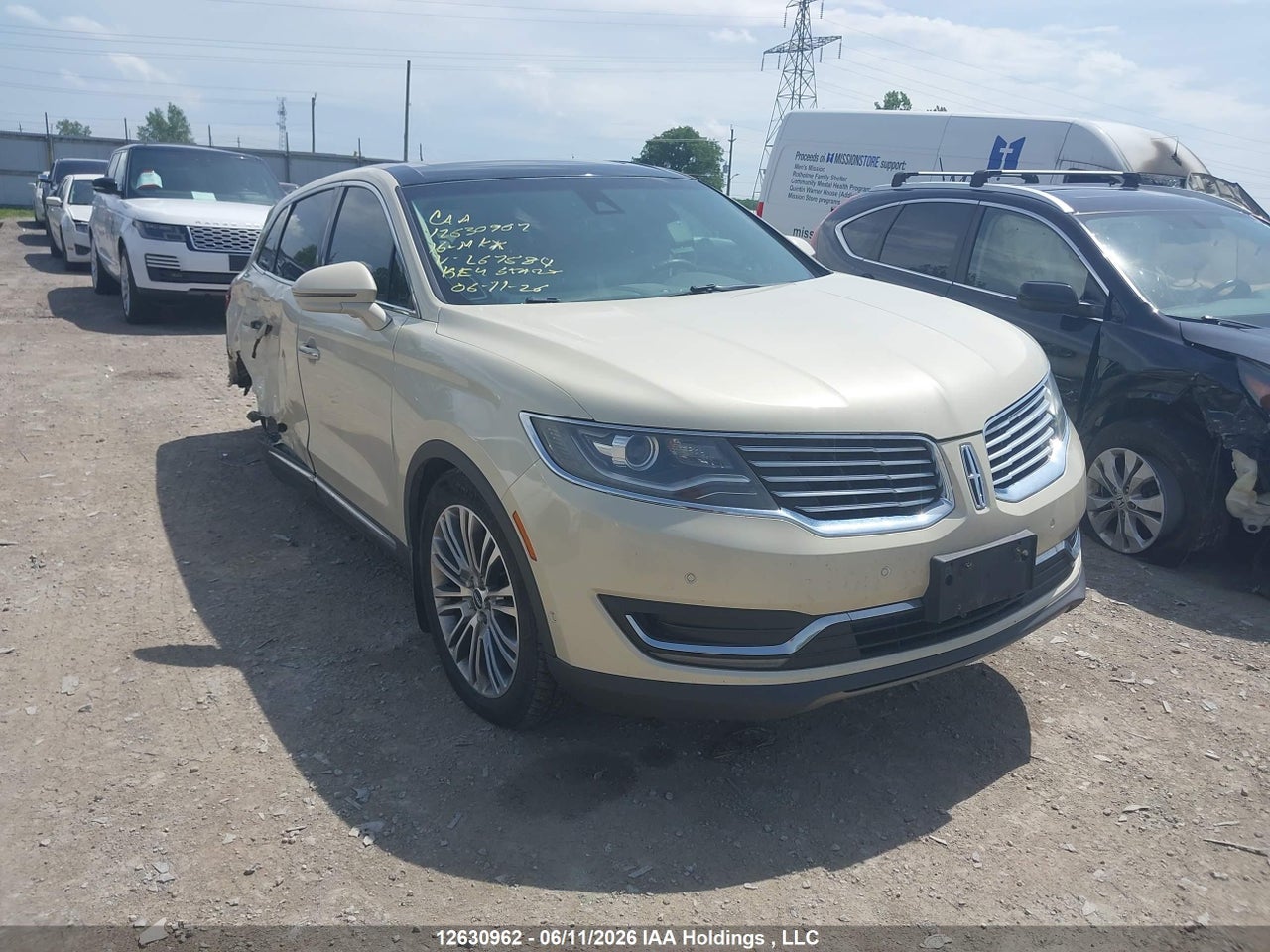 2LMTJ8LR5GBL67584 · 2016 LINCOLN MKX RESERVE