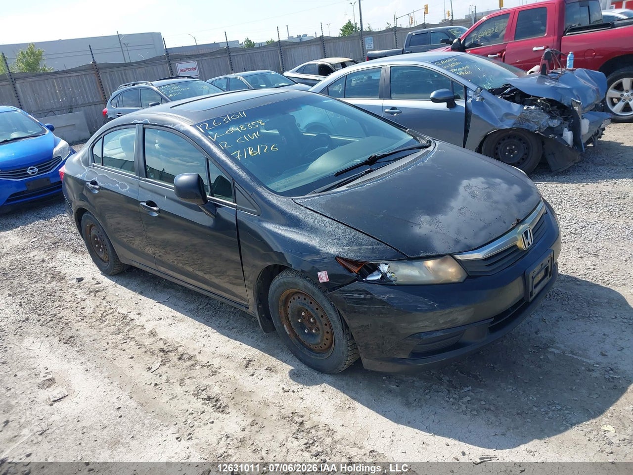 2HGFB2F50CH048358 · 2012 HONDA CIVIC EX 4DR