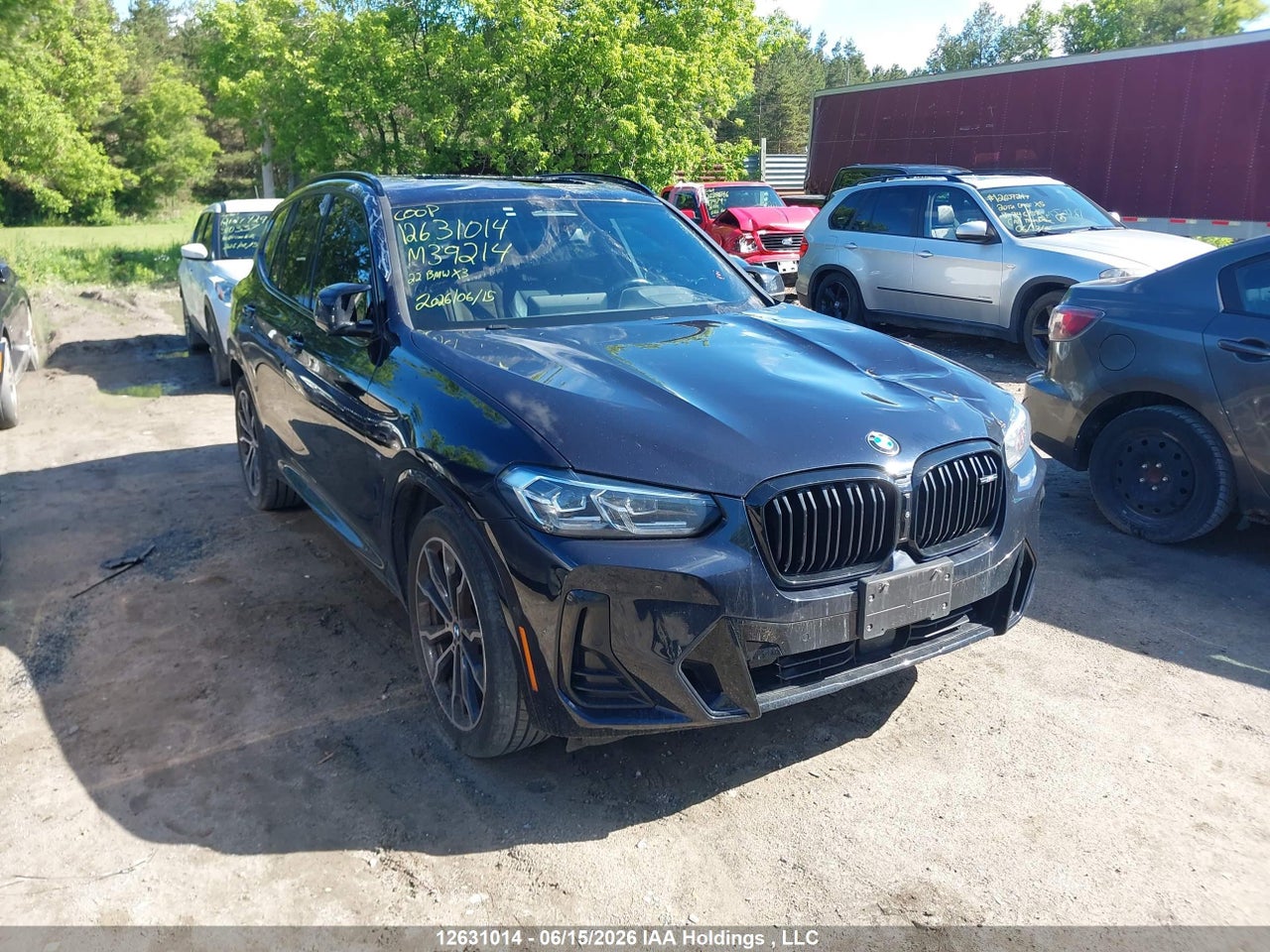 5UX83DP08N9M39214 · 2022 BMW X3 M40I