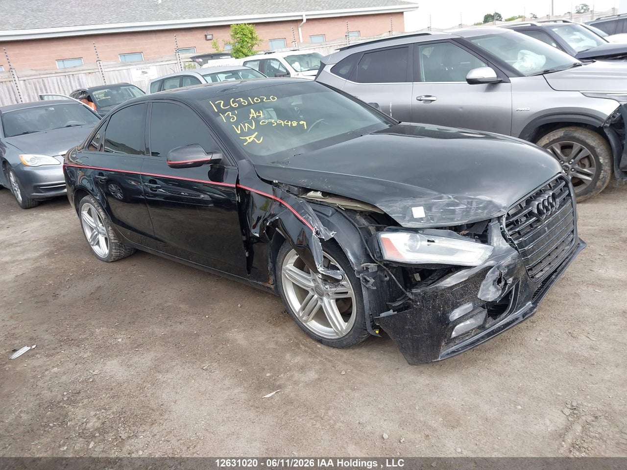 WAUFFCFL7DN039489 · 2013 AUDI A4 PREMIUM PLUS