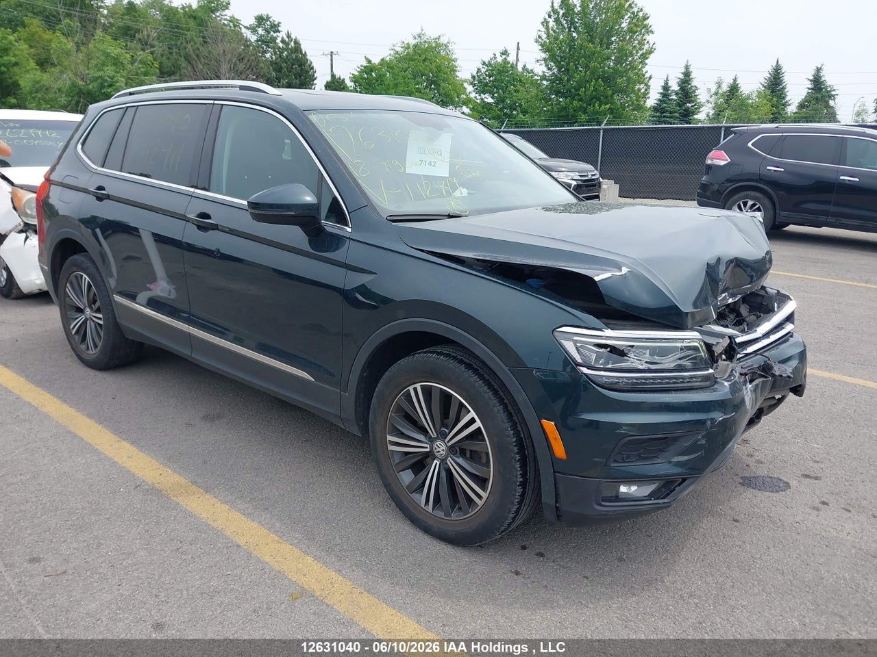 3VV4B7AX3JM112419 · 2018 VOLKSWAGEN TIGUAN SEL PREMIUM