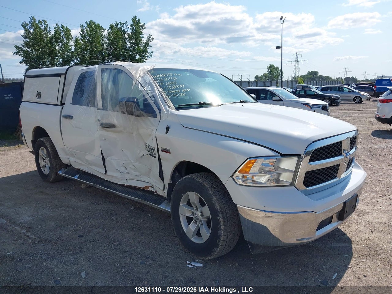 1C6RR7KT2KS708391 · 2019 RAM 1500 CLASSIC TRADESMAN