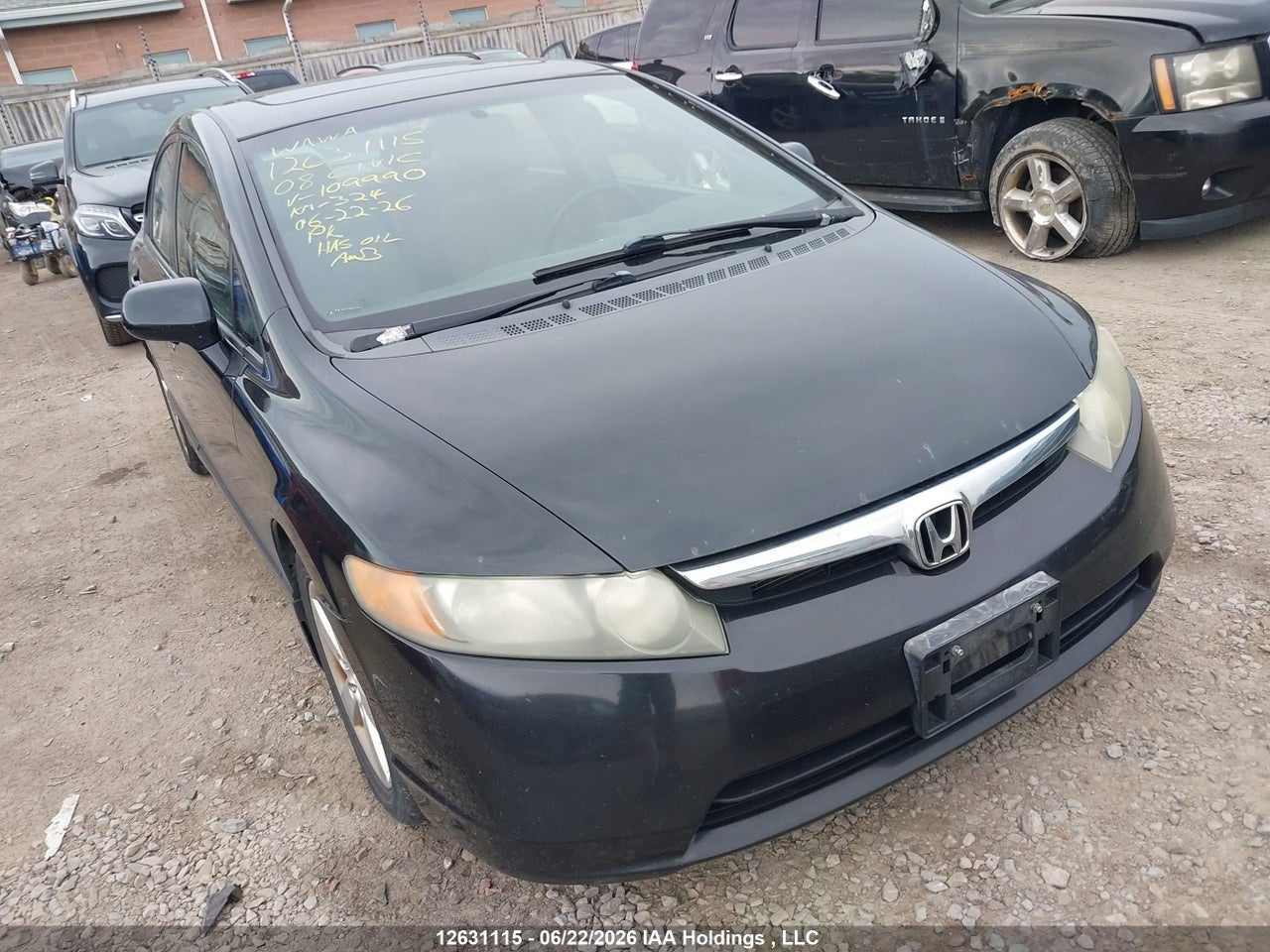 2HGFA16528H109990 · 2008 HONDA CIVIC LX