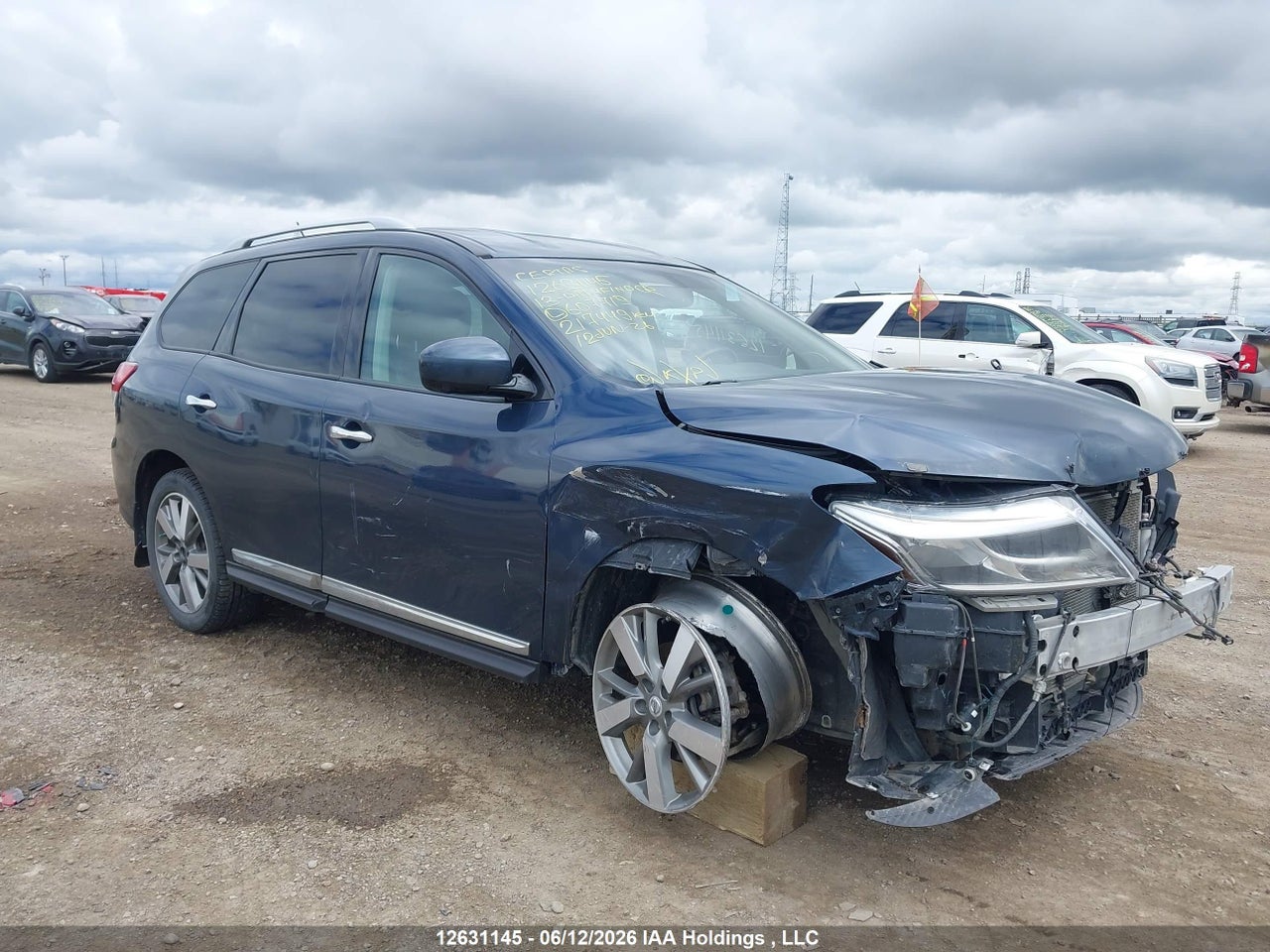 5N1AR2MMXDC607719 · 2013 NISSAN PATHFINDER S/SV/SL/PLATINUM