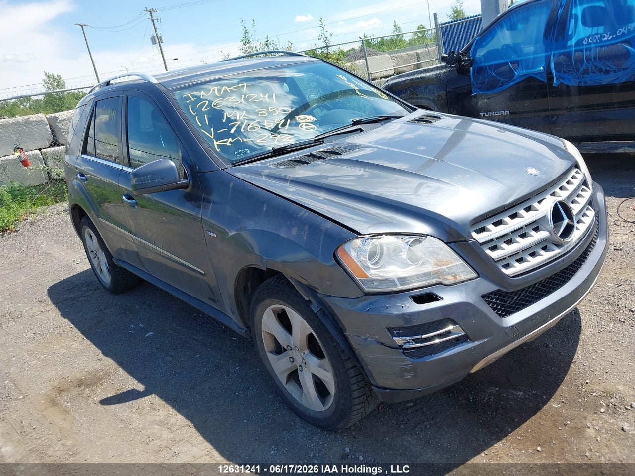 4JGBB2FB7BA716541 · 2011 MERCEDES BENZ ML 350 BLUETEC 4MATIC