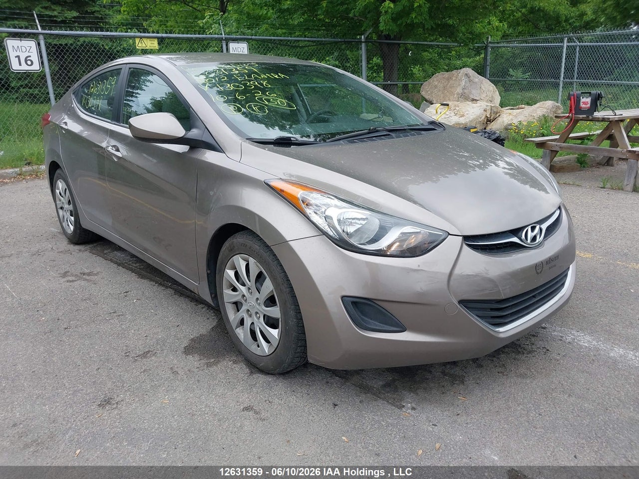 5NPDH4AE8CH130398 · 2012 HYUNDAI ELANTRA GLS/LIMITED