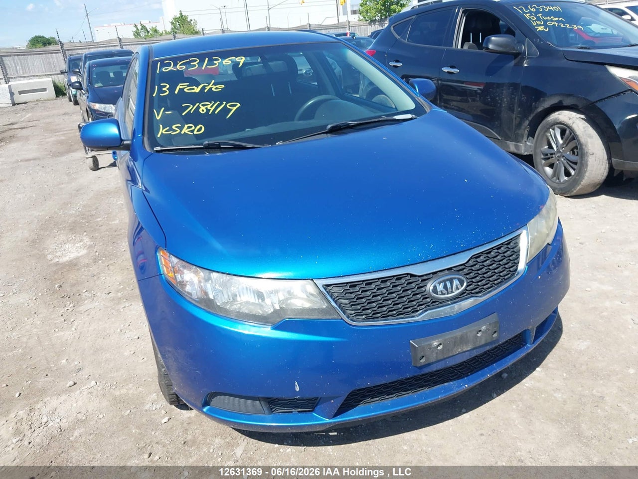 KNAFT4A20D5718419 · 2013 KIA FORTE LX