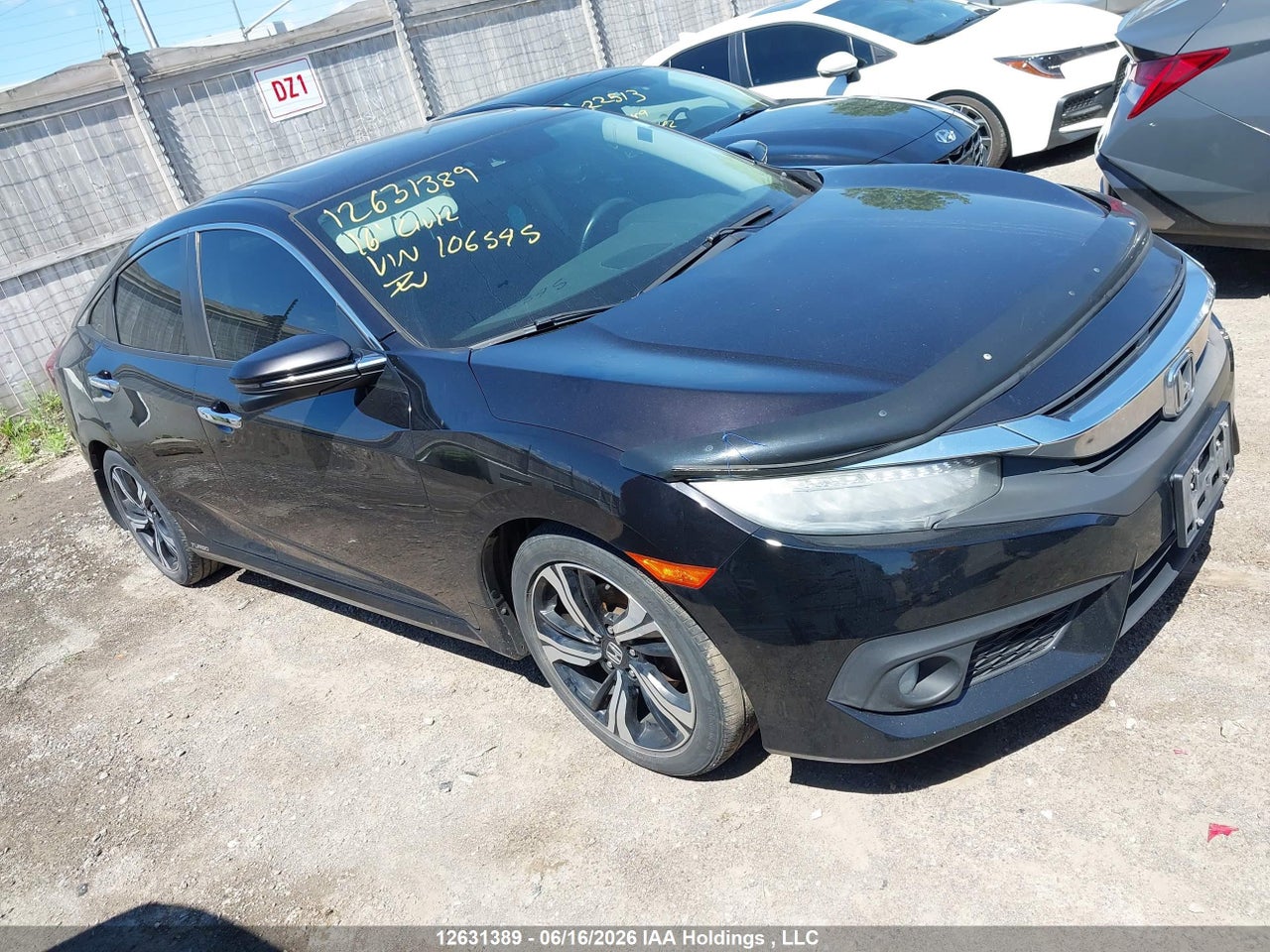 2HGFC1F95GH106545 · 2016 HONDA Civic touring