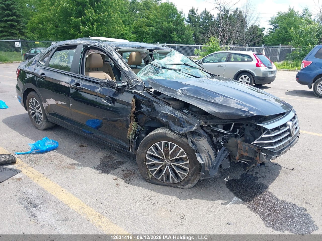 3VWE57BU2KM110383 · 2019 VOLKSWAGEN JETTA 1.4 TSI HIGHLINE