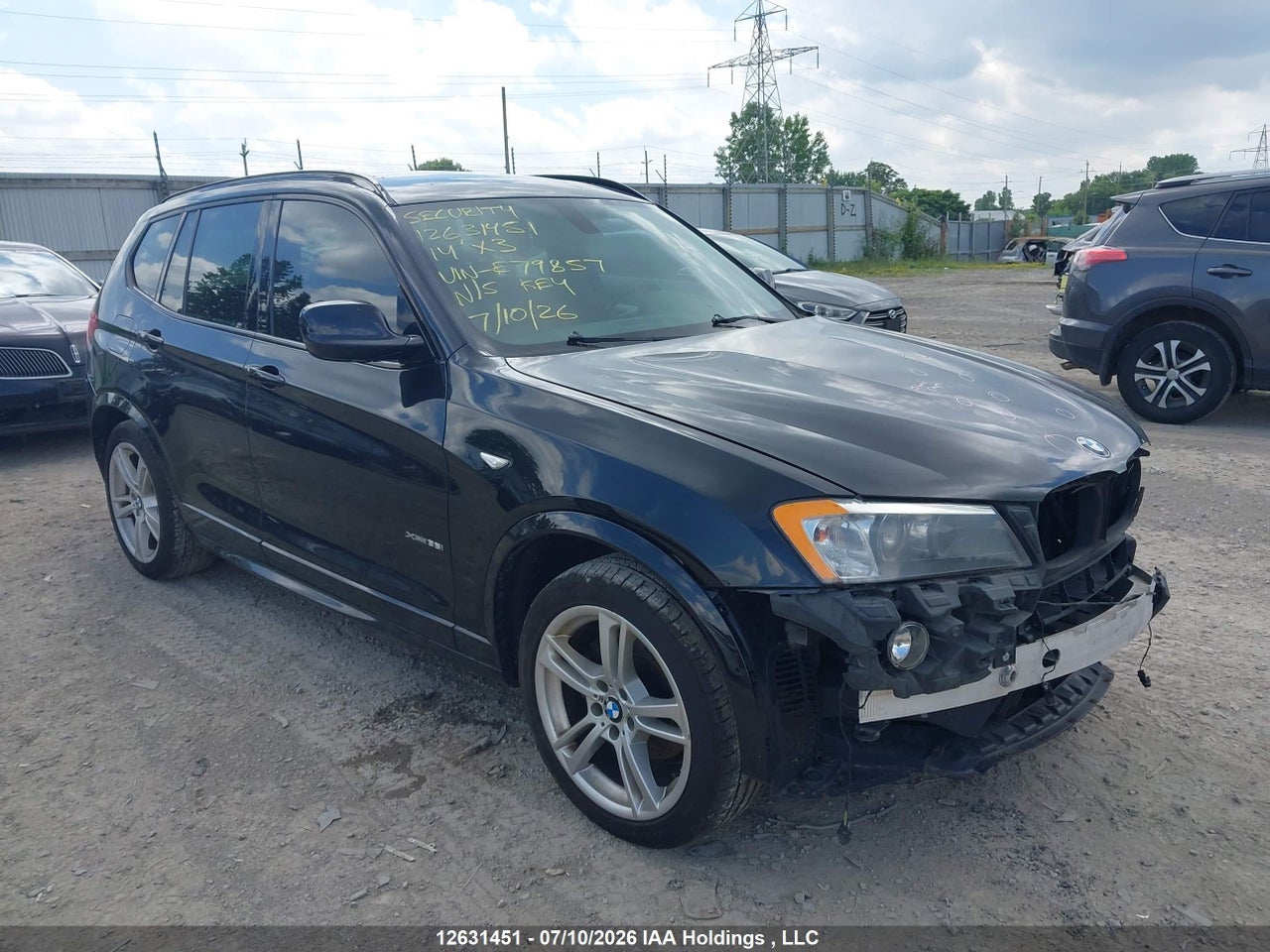 5UXWX7C50E0E79857 · 2014 BMW X3 XDRIVE35i
