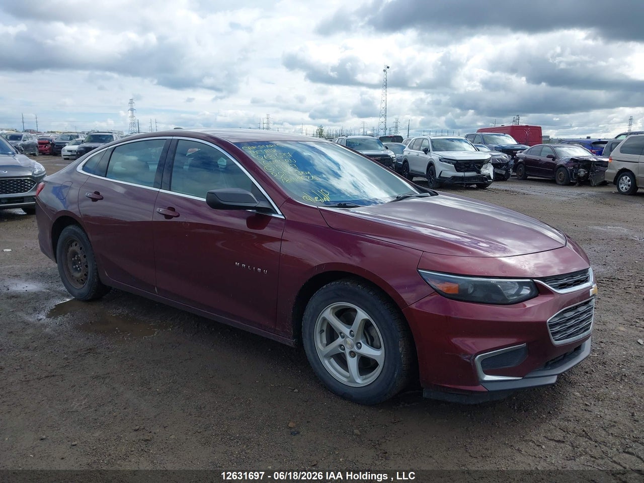1G1ZB5STXGF191819 · 2016 CHEVROLET MALIBU LS