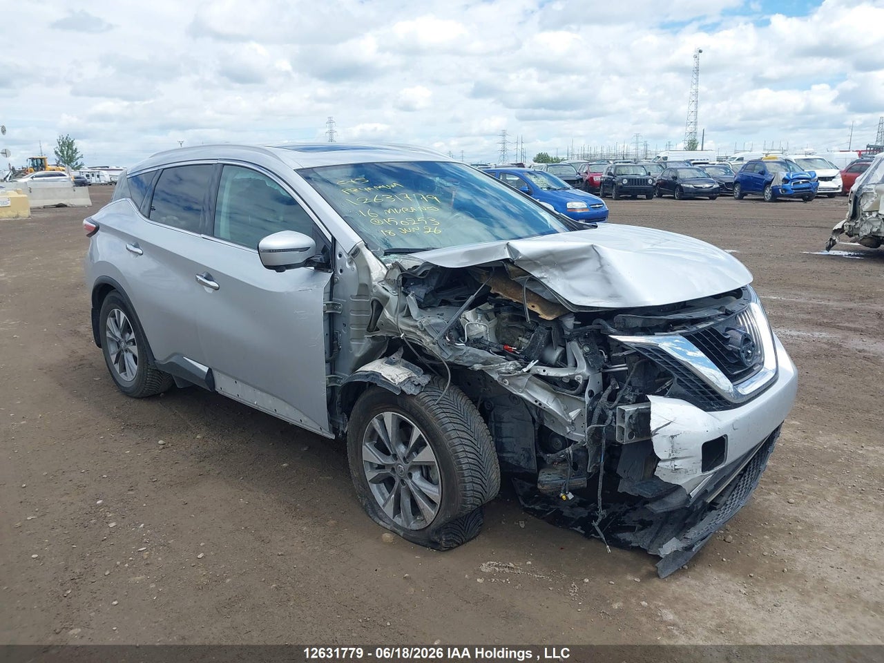 5N1AZ2MH0GN150253 · 2016 NISSAN MURANO PLATINUM/SL/SV