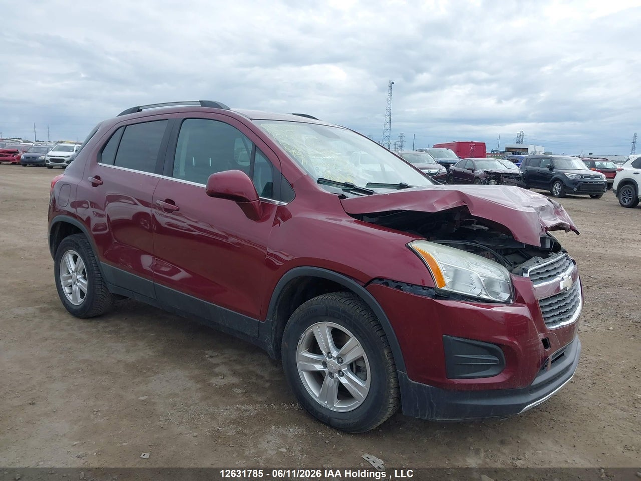 3GNCJSSBXFL202688 · 2015 CHEVROLET TRAX 2LT