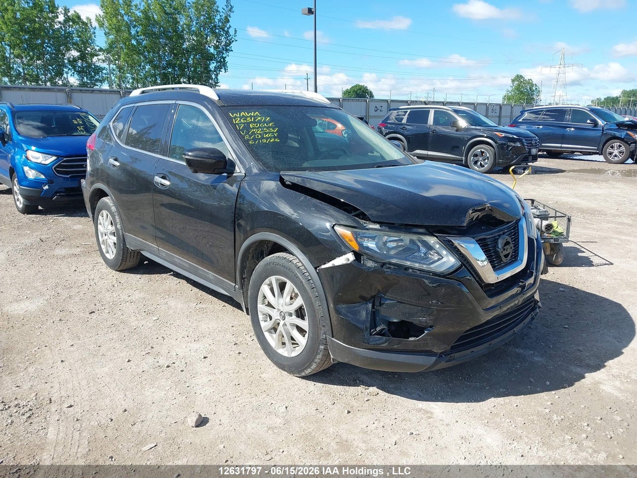 5N1AT2MV7HC792537 · 2017 NISSAN ROGUE S/SL PLATINUM/SV